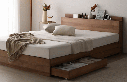 引き出し付きベッド