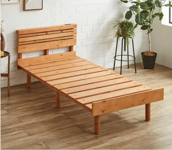 足つきすのこベッド